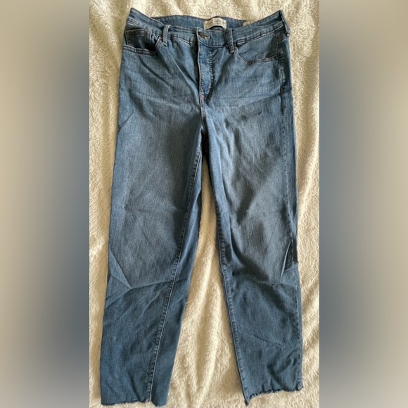 Social Standard By Sanctuary Womens Slim Straight Blue Jeans Size 8/29 - Picture 2 of 6